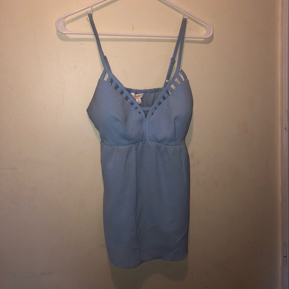 Blue tank top